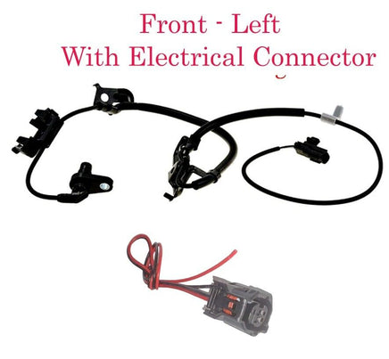 ABS Wheel Speed Sensor & Connector Front Left Fits Sienna 2011-2020 2.7L 3.5L