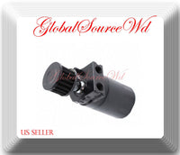 Cylinder Aluminum Engine Oil Catch Reservoir Breather Tank Can w/ Filter Black