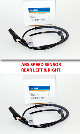 Rear Left/Right 2 ABS Wheel Speed Sensor 34521182160 For BMW 528i 540I 1997-1999