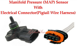 MAP1010 Manifold Pressure (MAP) Sensor W/Connector Fits Sonata Niro Optima