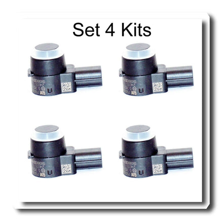 Set of 4x  PARK ASSISTANCE SENSOR W/Connector Fits:Chrysler Dodge Jeep 2009-2019