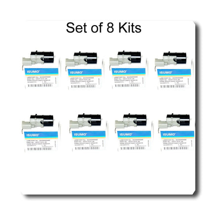 Set of 8 Kits Park Assistance Sensor Fits BMW X3 2004-2006 L6 2.5L 3.0L