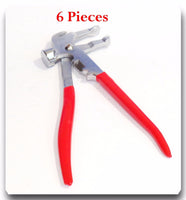 6 Pieces Wheel weight plier Wheel weight tire balancing tools Tire repair tools