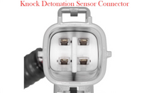2 Knock Detonation Sensor W/Connector Assy Fits Lexus 2007-2017 Toyota 2005-2017