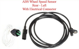 ABS Wheel Speed Sensor W/Connector Rear Left Fits: Sprinter 2500 3500 2007-2018