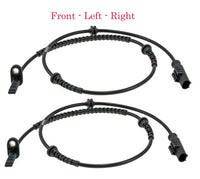4 x ABS Wheel Speed Sensor & Connectors Front Rear L/R  Fits Renegade 2015-2023