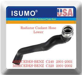 Radiator Lower Hose Fits:OEM#2035010282 Mercedes C240 2001-2003 C320 2001-2002