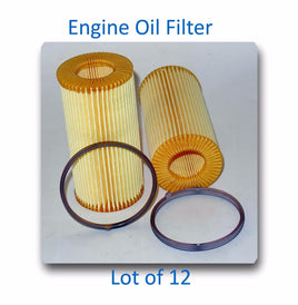 12 x  Engine Oil Filter Made In Korea Fits:OEM# 06D115562 Audi Volkswagen