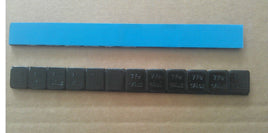 48 pcs / 12 oz 0.25 1/4 OZ    BLACK ADHESIVE WHEEL WEIGHTS  BALANCE LEAD FREE