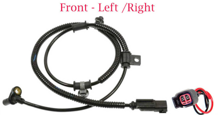 ABS Wheel Speed Sensor W/Connector Front L/R Fits Expedition F150 Navigator 