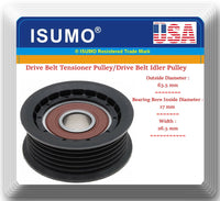 Drive Belt Tensioner Pulley, Drive Belt Idler Pulley Fits: OEM#8905601 GM Jeep &
