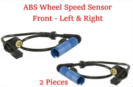 2 x 3363FLR ABS Wheel Speed Sensor Front L&R Fit:BMW 320 325 330 M3 Z4 2001-2008