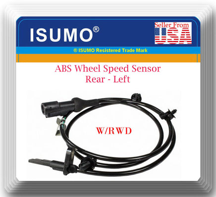 4 x ABS Wheel Speed Sensor W/Connector Front Rear Fits Taurus  Sable 08-09 W/RWD