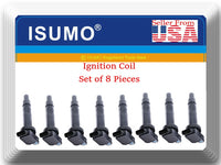 Set of 8 Ignition Coil Fits: OEM# 90919-02248 Lexus Toyota 2003-2023