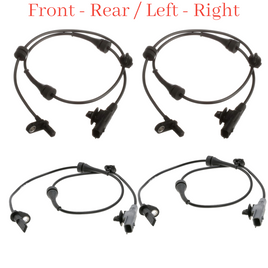 4x ABS Wheel Speed Sensor Front Rear L/R Fits Nissan Kicks 18-21 Versa 2018-2020