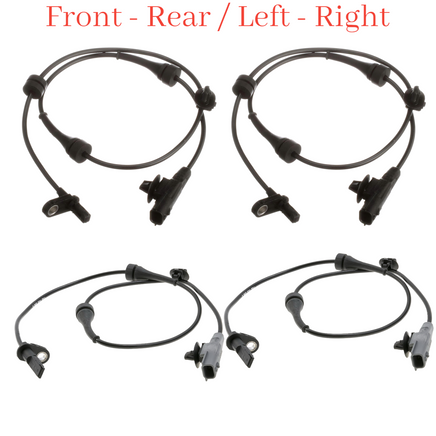 4x ABS Wheel Speed Sensor Front Rear L/R Fits Nissan Kicks 18-21 Versa 2018-2020