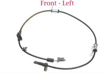 4 x ABS Wheel Speed Sensor & Connectors Front Rear L/R - Fits Subaru Forester