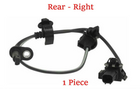 2 x ABS Wheel Speed Sensor & Connector Rear L/R Fits: Acura MDX 2007-2013