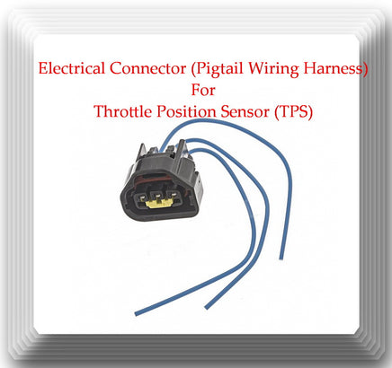  Throttle Position Sensor (TPS) W/Connector Fits: Chevrolet Pontiac Scion Toyota