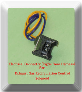 Connector of EGR Valve Control Solenoid/Motor VS225 Fits D21 Pickup Pathfinder &