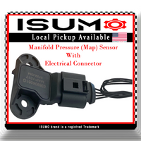MAP Manifold Pressure Sensor W/Connector Fits VW Beetle Jetta Rabbit 5Cyl 2.5L