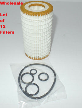 12 x HU718/5x Engine Oil Filter Fits:Mercedes Benz 1998-2015 Crossfire 2004-2008