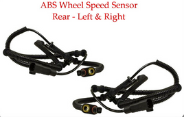 2 x Carquest  ABS Wheel Speed Sensor Rear L&R Fits:Town & Country Grand Caravan