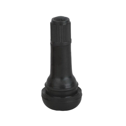 100 x  TR 413 Snap-In Tire Valve Stems Short Black Rubber MOST POPULAR VALVE