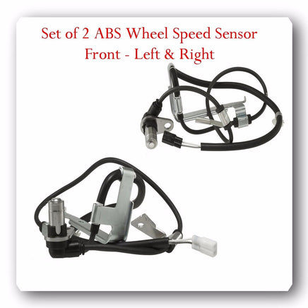 2 ABS Wheel Speed Sensor Front R/L  For Suzuki G Vitara 2001&2005 XL7 2002-2006