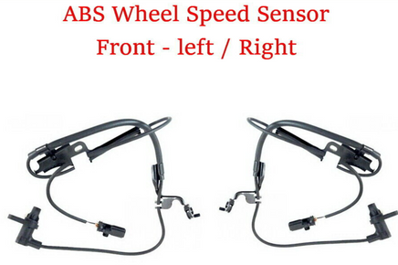 2 x  ABS Wheel Speed Sensor Front L/R :FitsToyota Highlander Lexus RX350 RX450h