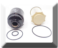 2 Pcs  Spin-on & Cartridge Fuel/Water Separator Filter Fits: Ram 2011-2019 6.7L