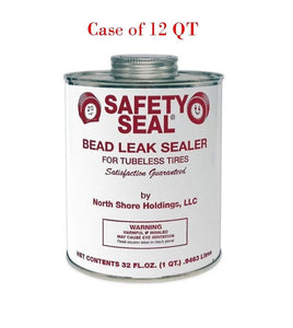 12 Cans Safety Seal 32 Oz 1QT Safety Seal Bead Leak Sealer Made In USA