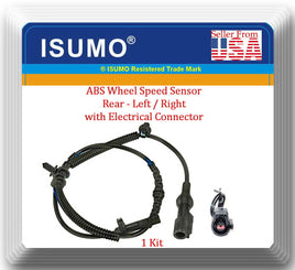 ABS Wheel Speed Sensor W/ Connector Rear L/R Fits: Explorer Flex Taurus MKS