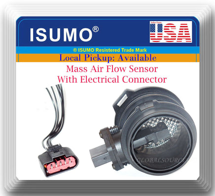 Mass Air Flow Sensor With Connector Fits Mercedes Benzz C240 C240 C320  E320 &