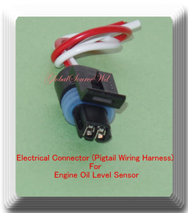 Electrical Connector of Engine Oil Level Sensor FLS63 Fits: GM Vehicles