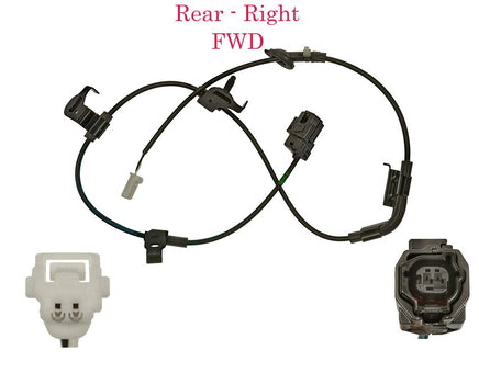 ABS Wheel Speed Harness & Connector  Rear Right For RAV4 Sport Utility 13-18 FWD