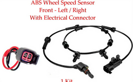 1 X ABS Wheel Speed Sensor W/Connector Front Left/Right Fits: Wrangler 2007-2017
