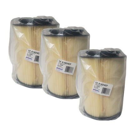 Lot of 3 Air Filters ACDelco GM Original Equipment A1624CF