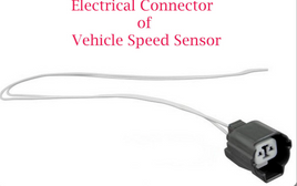 Connector of Automatic Transmission Input Shaft Speed Sensor Acura Legend 93-95