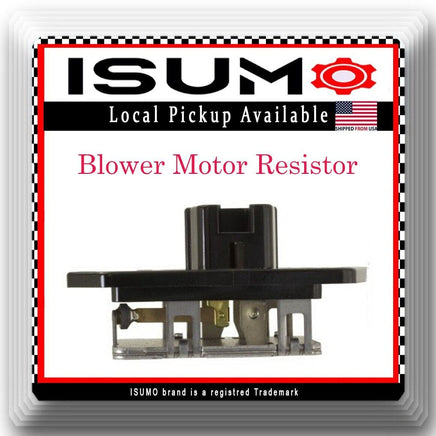 OE Spec Blower Motor Resistor 4 Blades Fits Dodge Ram 2009-2018