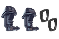 Set 2 Windshield Washer Nozzle Front Dual Holes Fits: Toyota MR2 1990-1995