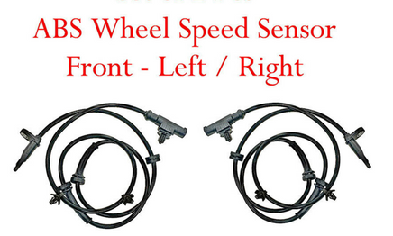 2 ABS Speed Sensor  Front Left & Right Fits: Nissan Tiida 07-18 Versa 2007-2012