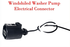 Dual Nozzle Windshield Washer Pump Connector Front/Rear Fits Acura GM Mercedes &
