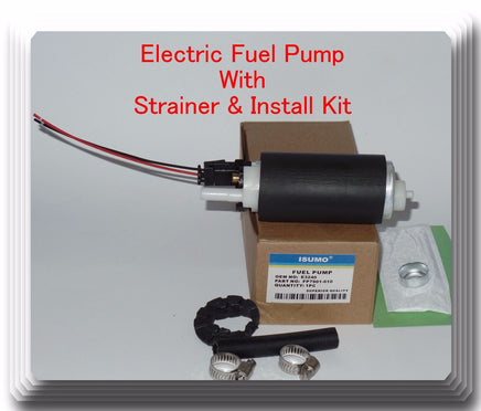 Fuel Pump W/ Strainer & Install Kit Fits: Volvo 740  1991-1992 940  1993-1994