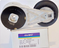 4 Pcs Belt Tensioner Assy & 3 Belt Idler Pulley Fits: Malibu 2004-2006 G6 2005-2