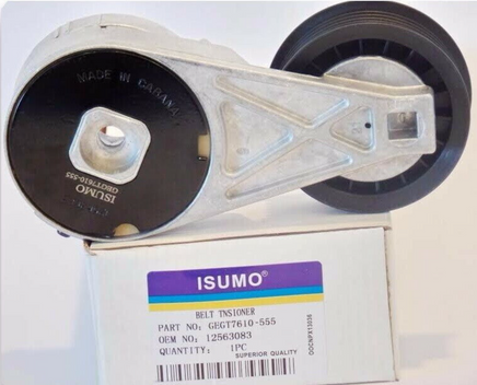 4 Pcs Belt Tensioner Assy & 3 Belt Idler Pulley Fits: Malibu 2004-2006 G6 2005-2