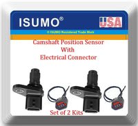 2 X Camshaft Position Sensor W/Connector Fits:OEM# EY00A Nissan & Infiniti 08-19