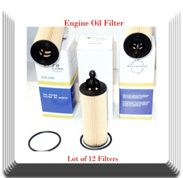 Lot of 12  Engine Oil Filters CH11665 Fits Chrysler Dodge Jeep Ram Volkswagen VW