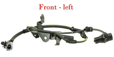 2 X ABS Wheel Speed Sensor & Connector Front-L/R Fits Sequoia 01-07 Tundra 00-06