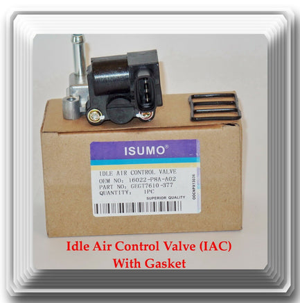 Idle Air Control Valve With Connector Fits: Acura CL MDX TL Honda CR-V Pilot